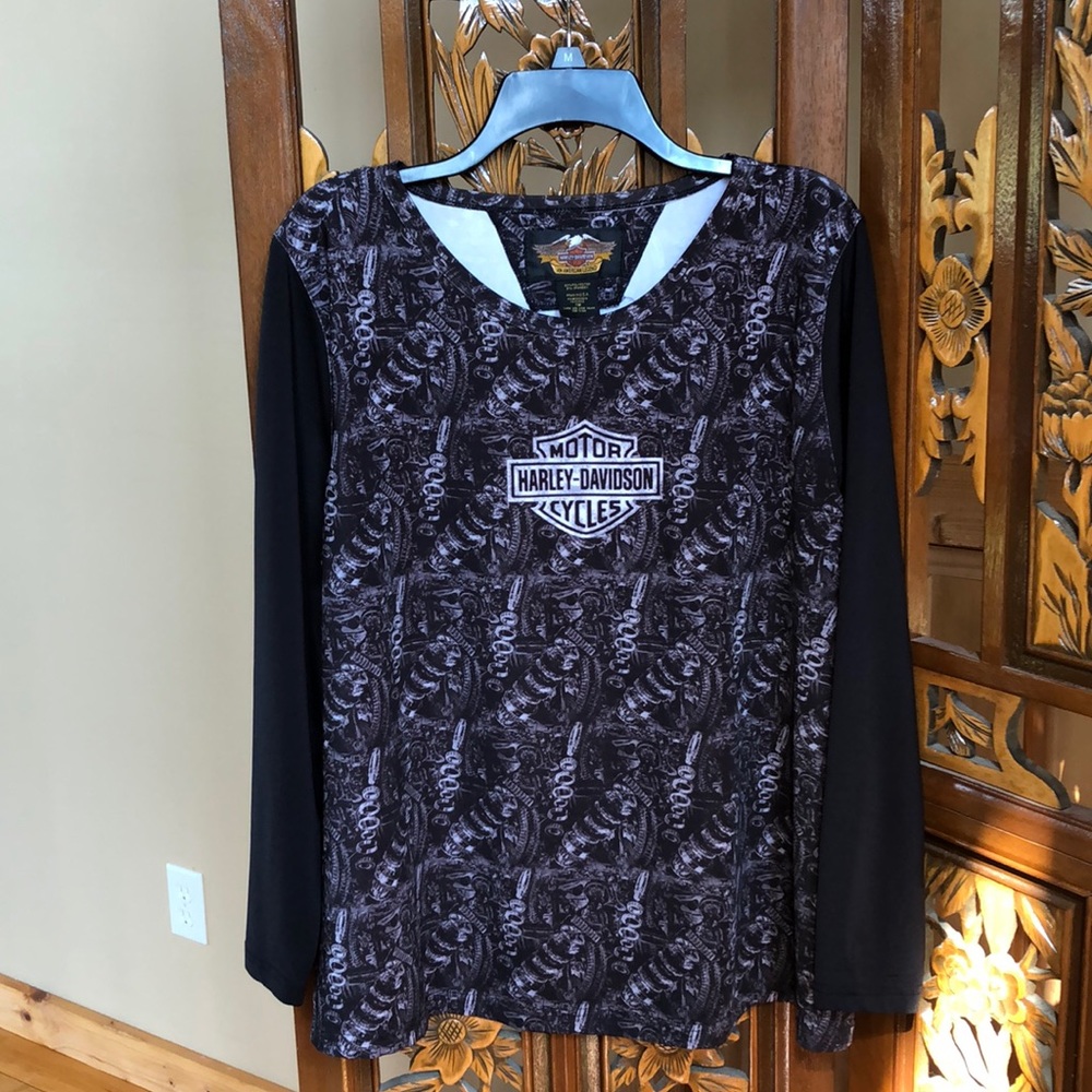 Harley-Davidson Long Sleeve Top Size 1W